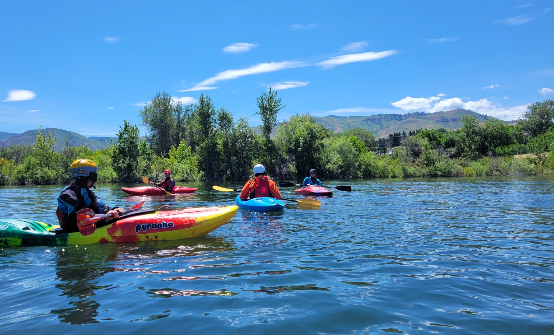 Join us in the Wenatchee Valley for Beginner II and hone your kayaking fundamentals.