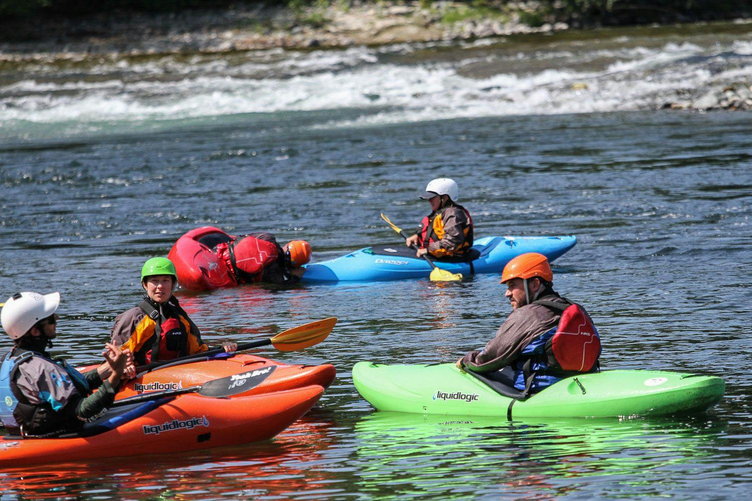 Beginner Kayak Instruction in Washington